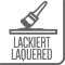 lackiert